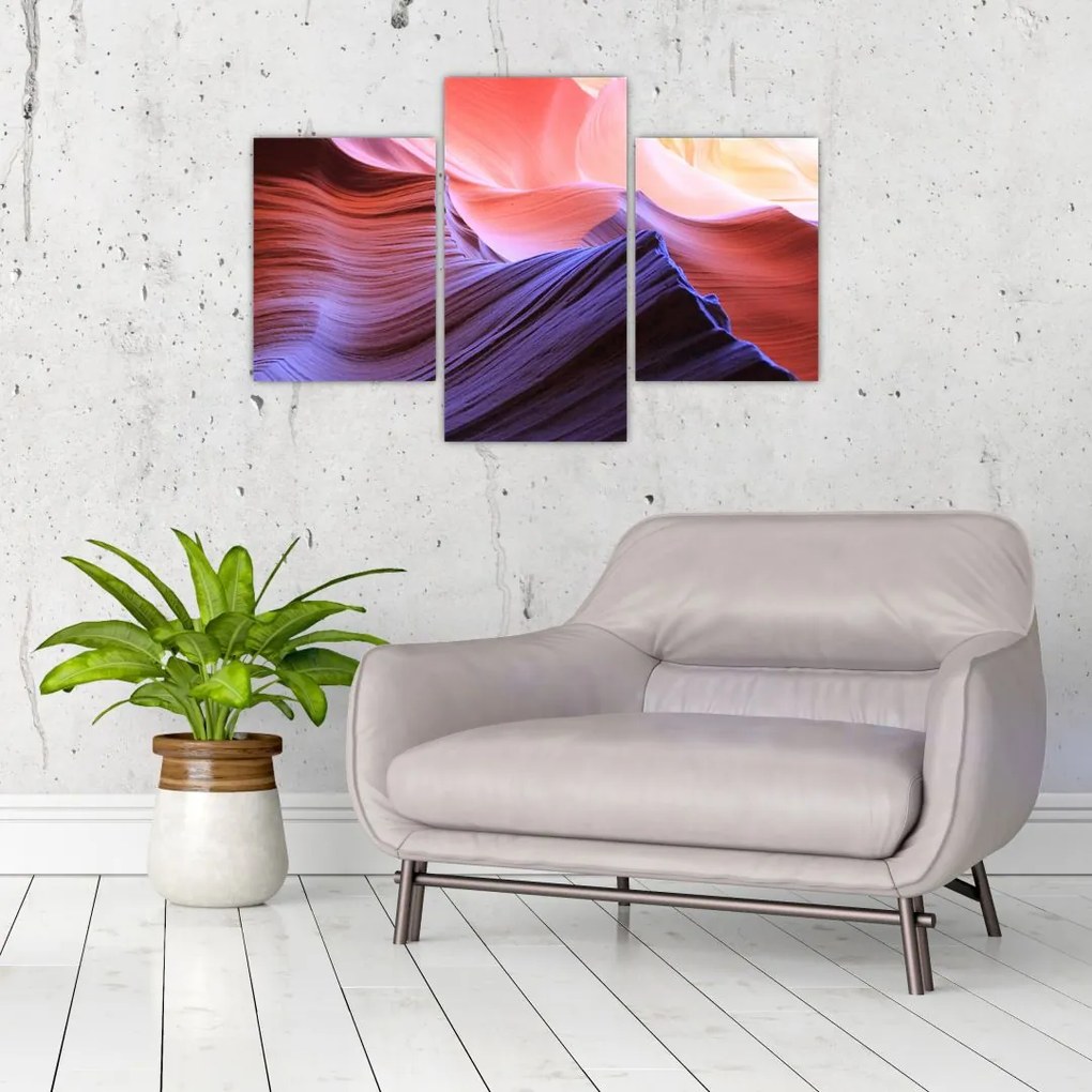 Tablou - nisip colorat (90x60 cm)