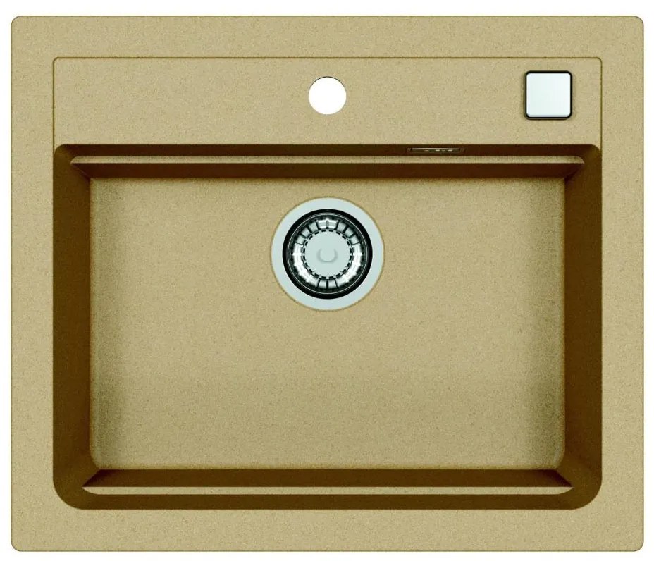 Chiuvetă de bucătărie ALVEUS 1131994 ATROX 59x50 cm bej