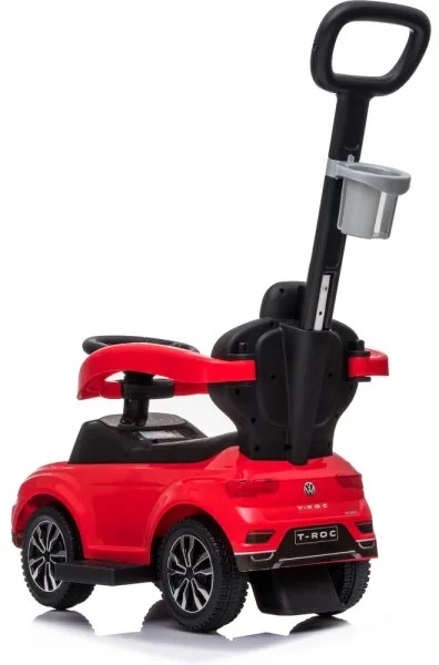 Bicicletă fără pedale Volkswagen 3 în 1 roșu/negru