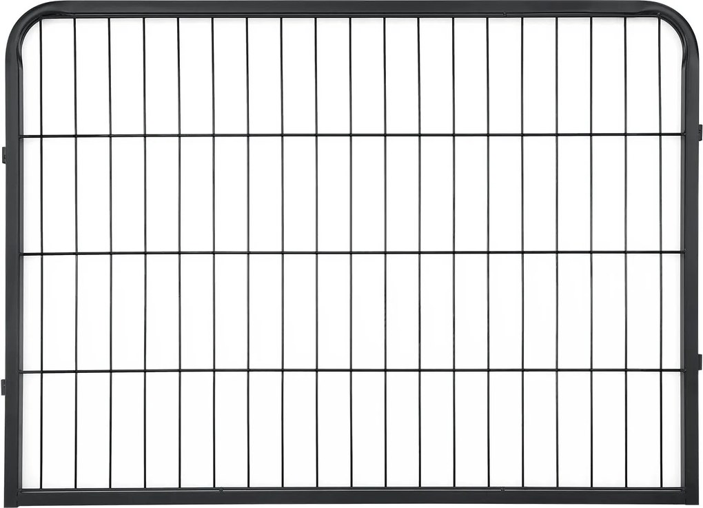 Juskys Pix metalic pentru catelusi - 160×160×60 cm