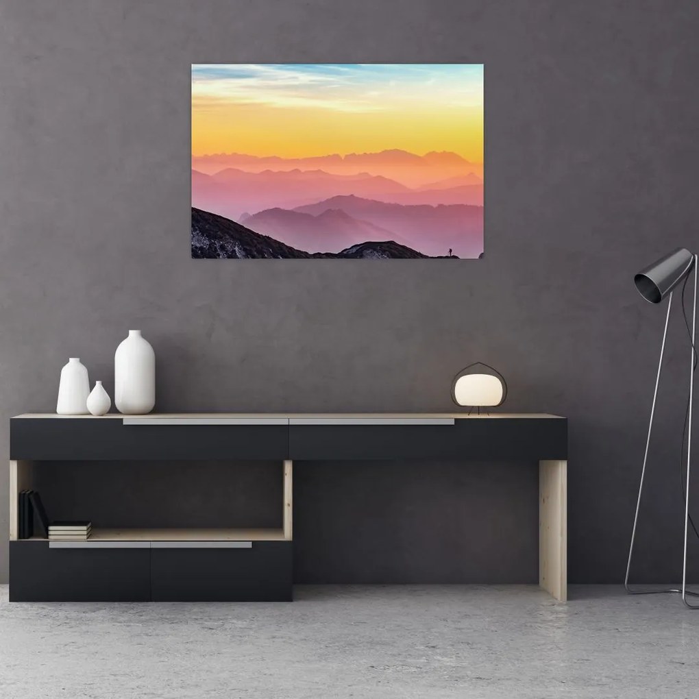 Tablou cerul colorat (90x60 cm)