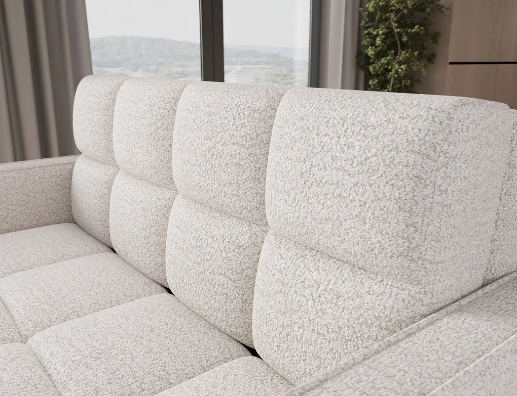 Canapea lemn masiv Deverio 3-seater - Poco 10