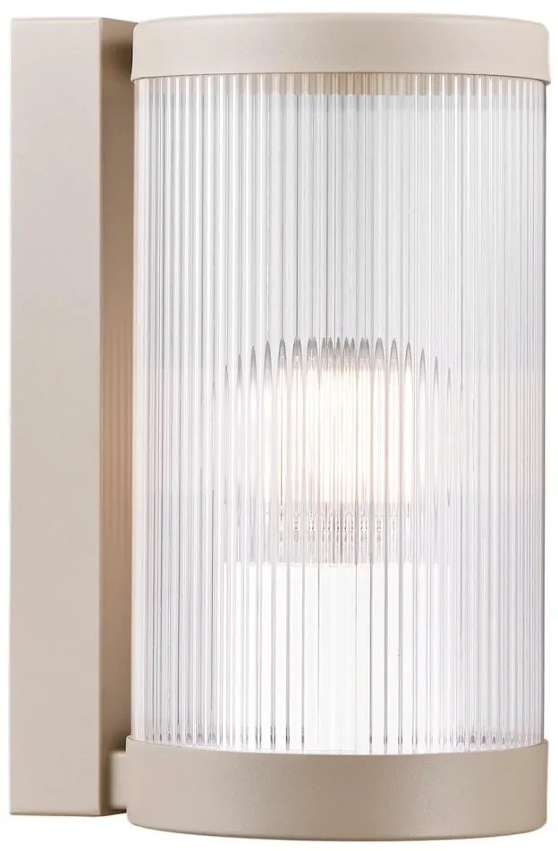 Aplica de perete pentru iluminat exterior IP54 Coupar bej nisip