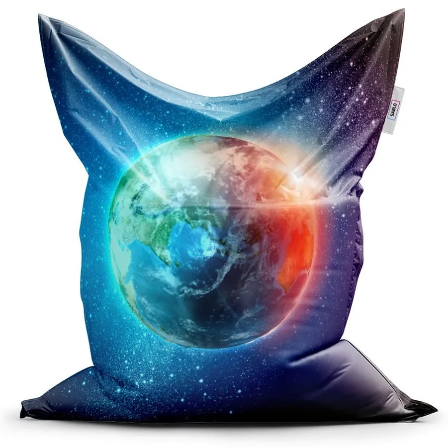 Sac de șezut Classic pământ în spațiu - pentru copii, colorat