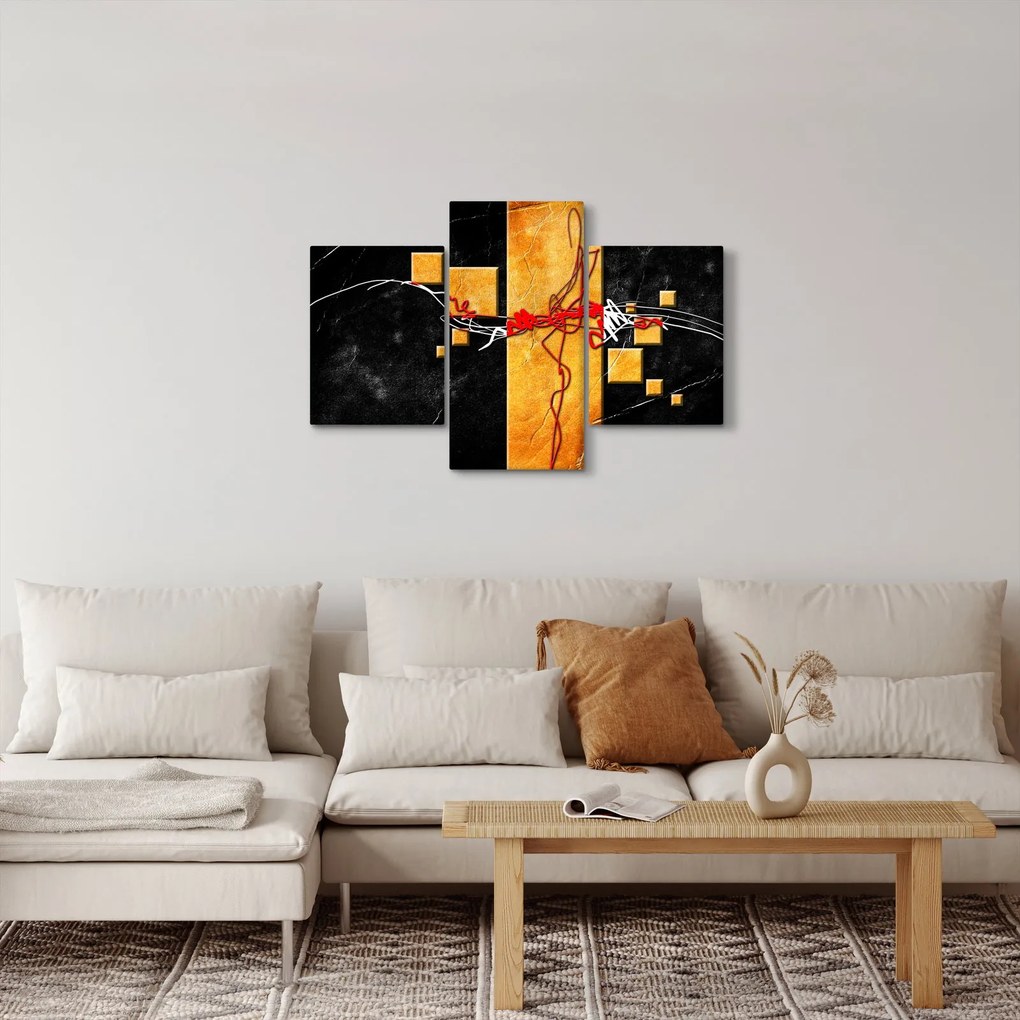 Tablou abstract - Dansatoare (90x60 cm)