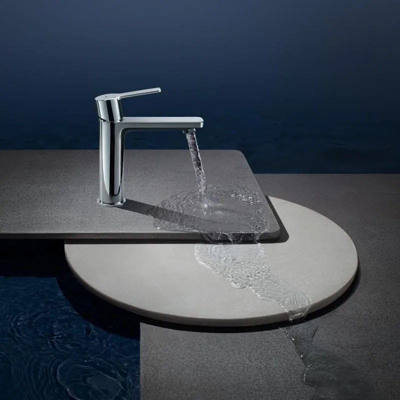 Baterie lavoar Grohe Lineare, cu ventil click-clack