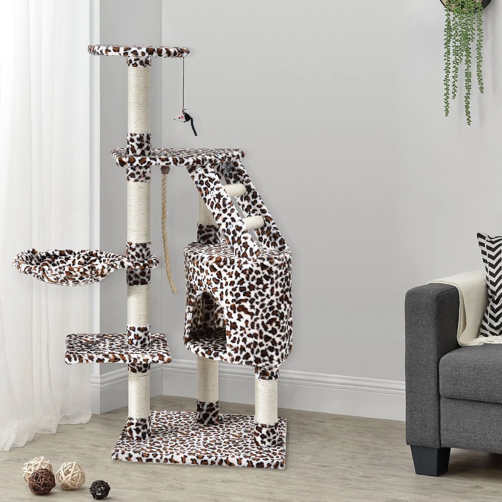 Ansamblu de joacã "Buffy" cu imprimeu leopard