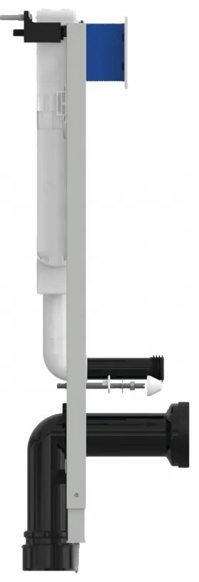 Set rezervor incastrat PROSYS cu set de fixare inclus si clapeta Oleas M1 alb lucios, Ideal Standard Alb lucios
