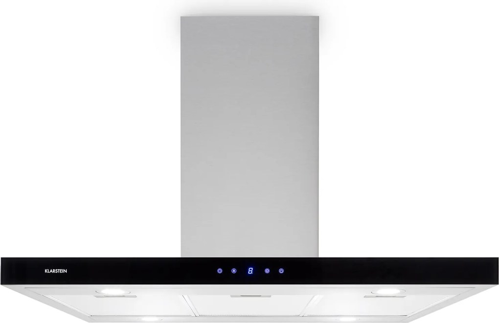 Klarstein Hota insulă Madonna 90cm, capacitate evacuare 624 m³/h, design modern