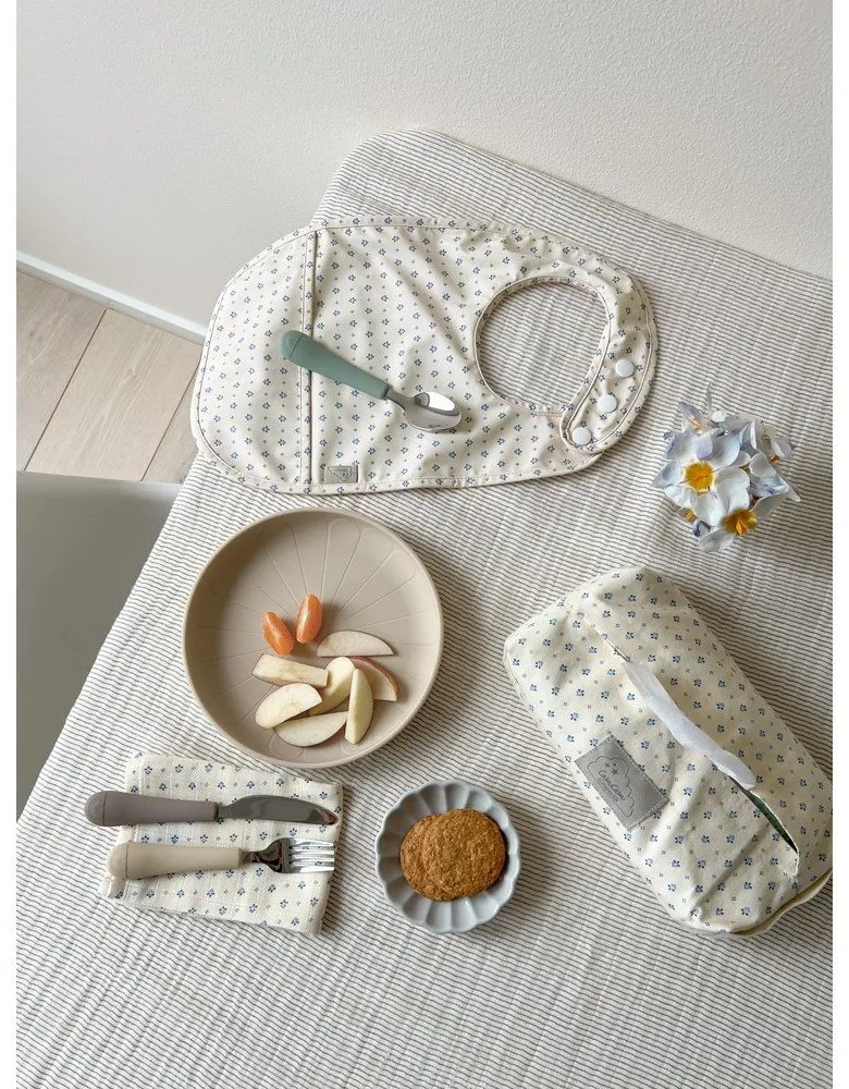 Tacâmuri pentru copii, maro/bej din silicon 3 buc. Olive Mix – Cam Cam Copenhagen