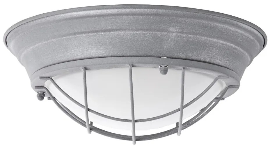 Brilliant - Plafonieră TYPHOON, 2 x E27, 30 W, 230 V, Ø 34 cm, gri