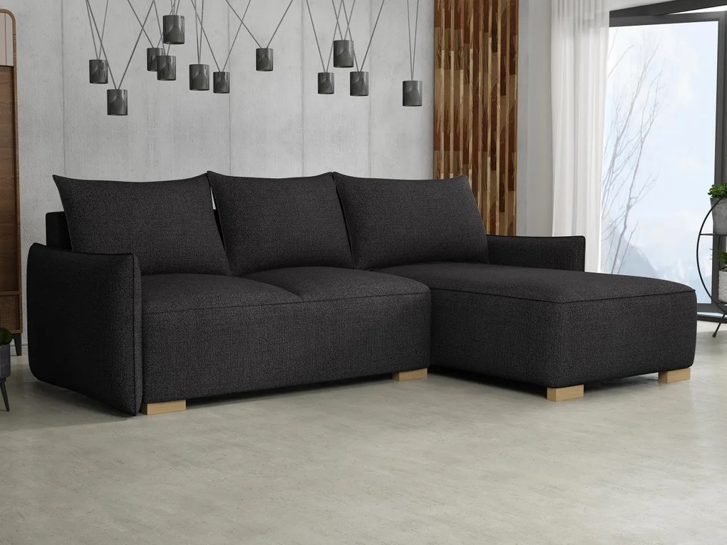Colțar Gryfit L (Negru) (cu sp. depozitare). Promo -17%. 1105102