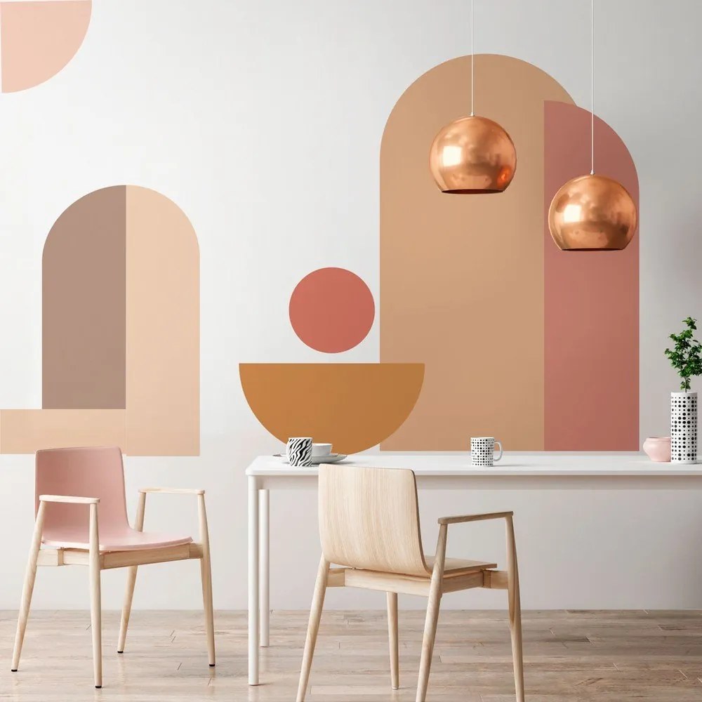 Autocolant pentru perete 90x185 cm Abstract Sunset – Ambiance