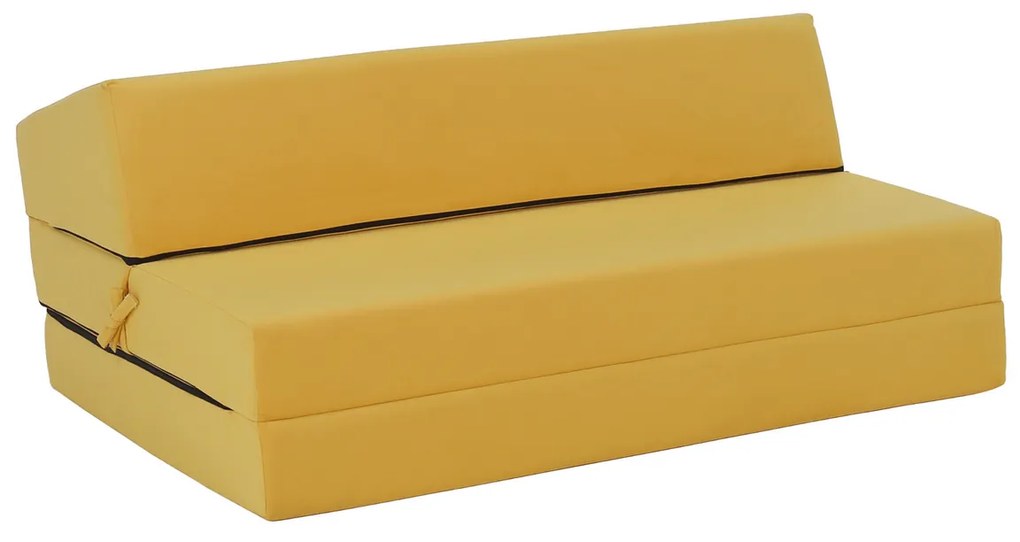 Scaun pliant/saltea VEDIS, galben