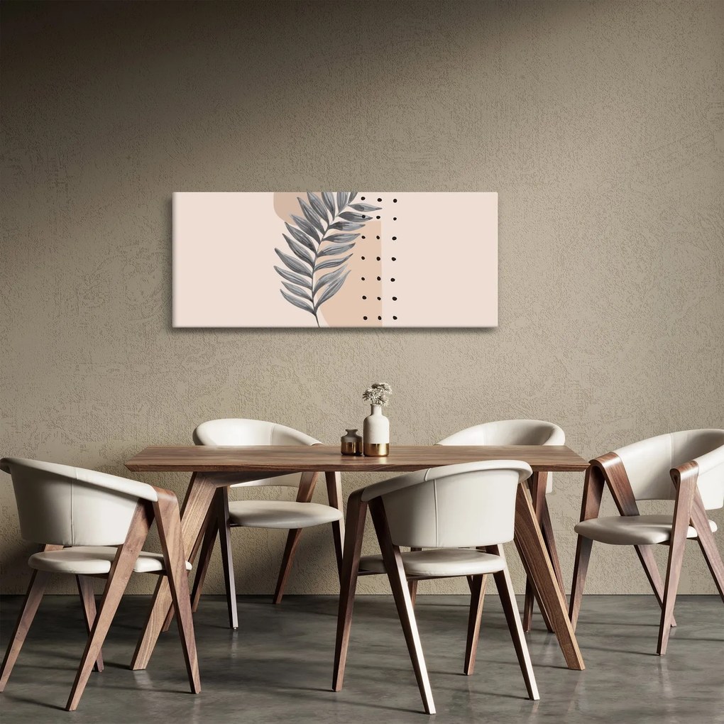 Tablou - Foaie ilustrată N⁰2 (120x50 cm)
