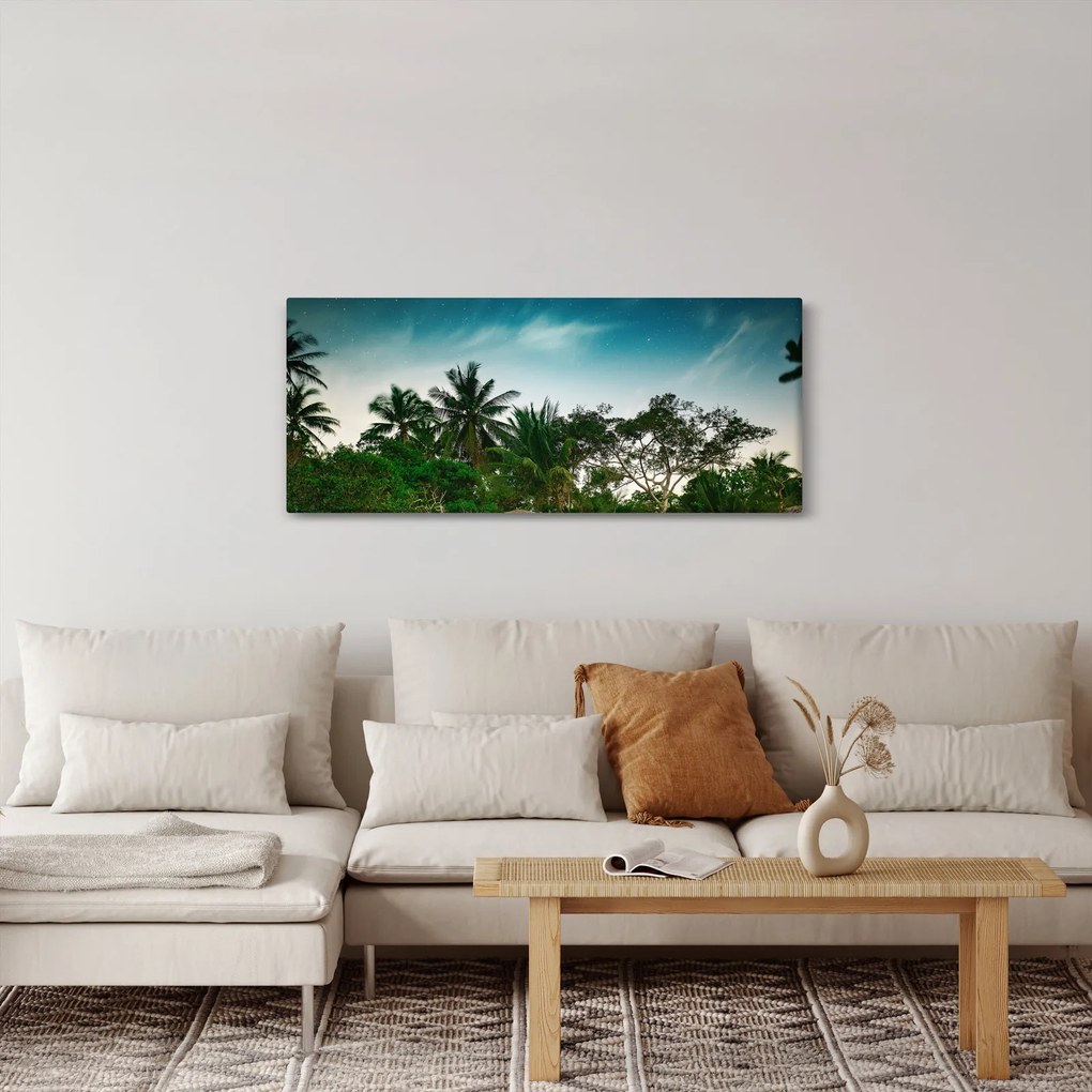 Tablou - palmierii (120x50 cm)