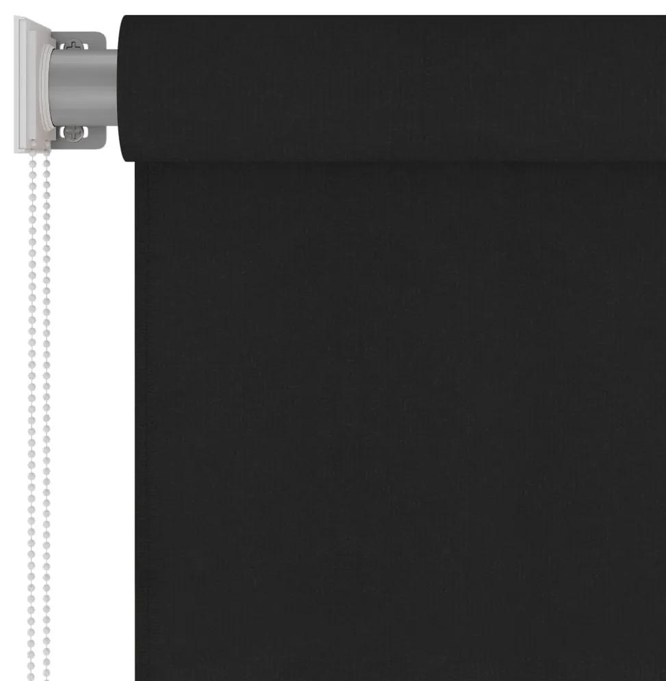 Jaluzea de exterior, 120 x 230 cm, negru Negru, 120 x 230 cm