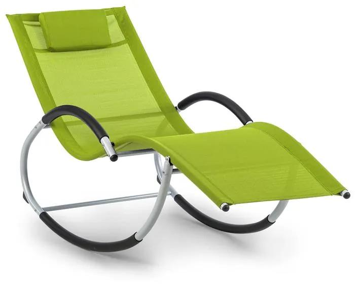 Westwood, canapea tip leagăn, ergonomică, din aluminiu, verde
