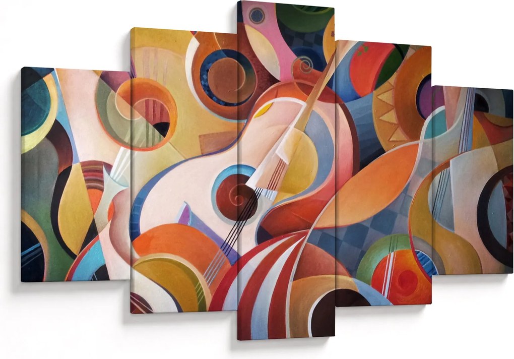 Tablou - Abstract muzical (150x105 cm)