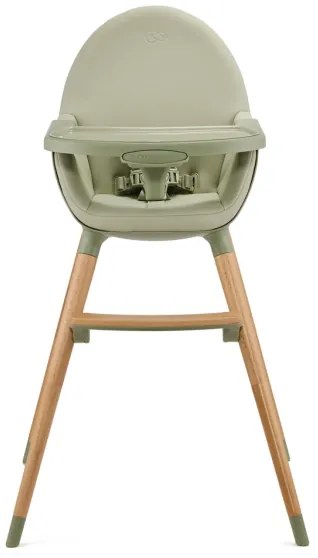 KINDERKRAFT - Scaun de masă pentru copii 2în1 FINI2 fag/verde