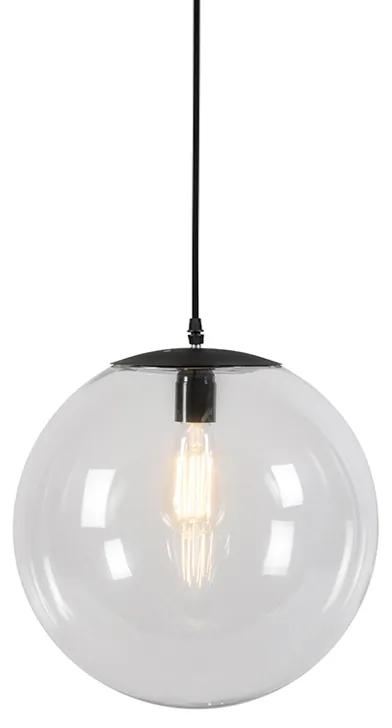Lampă suspendată inteligentă transparentă 35 cm incl. WiFi A60 - Pallon