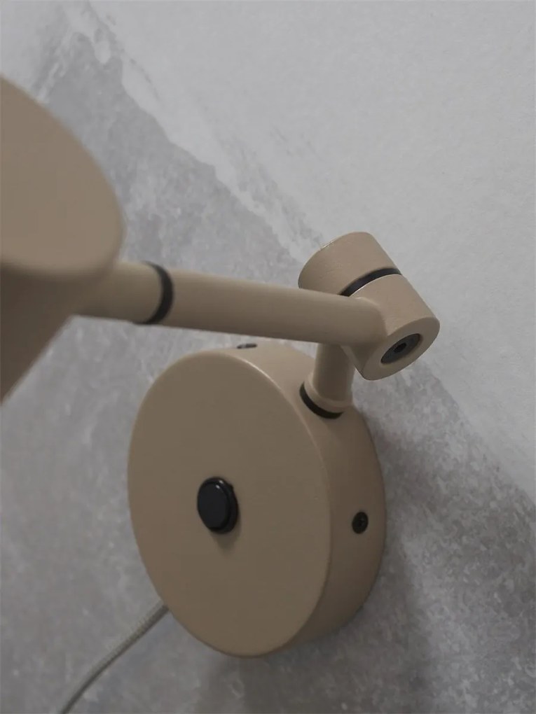 Aplica de perete metal design modern Montreux sand