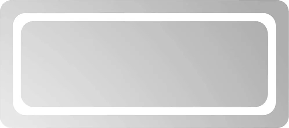 vidaXL Oglindă de baie cu LED, 90x40 cm