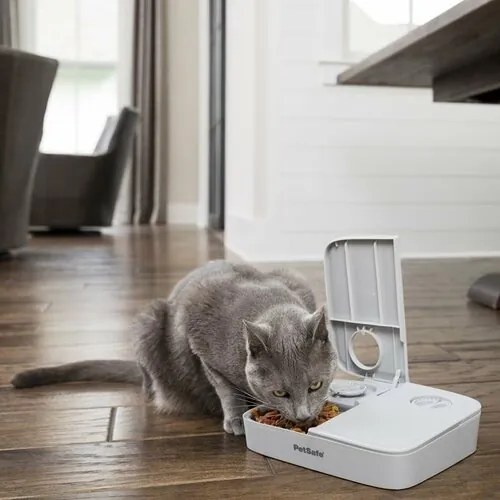 PetSafe® Hrănitoare automată cu 2 mese pentruanimale de companie