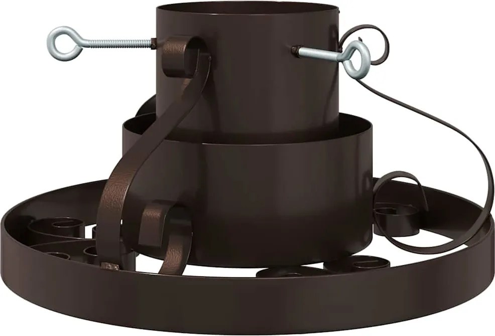 vidaXL Suport pentru brad de Crăciun Cupru antic 40 x 40 x 20.5 cm