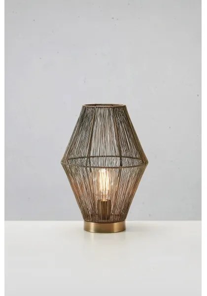 Lampă de masă Markslöjd 108665 CASA 1xE27/40W/230V alamă