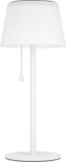 Eglo 901901 - Lampă de masă solară LED Scordiano, 2,3W/3,7V, 1800mAh, IP44, albă