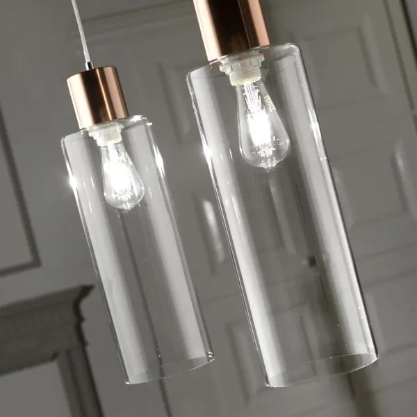 Lustră pe cablu ONLI DODO 1xE27/22W/230V cupru