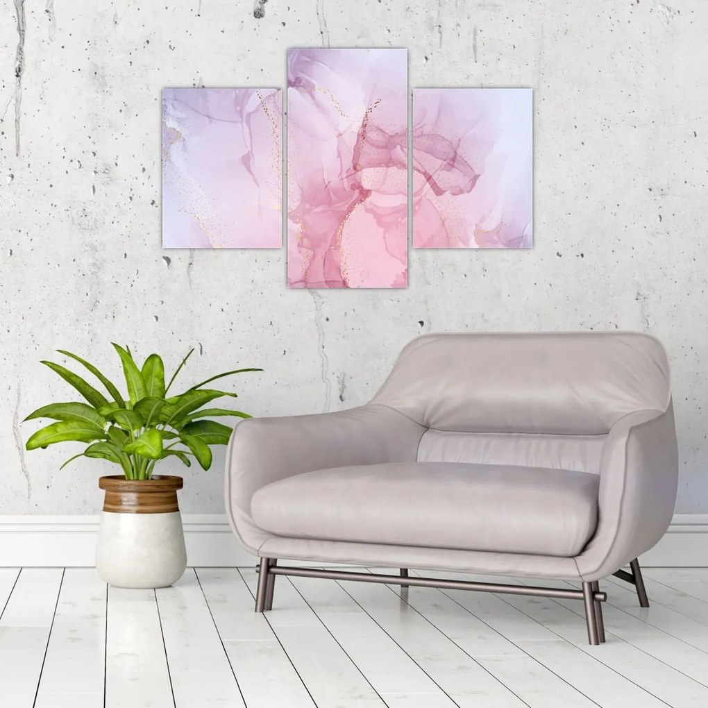 Tablou - Pete roz (90x60 cm)