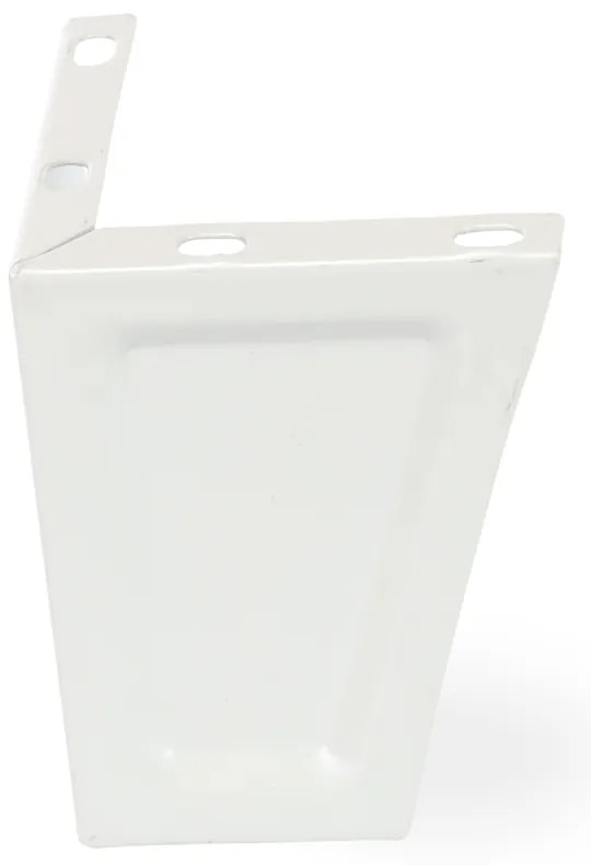 Dulap metalic - 3 compartimente, 90 x 50 x 190 cm, picioare fixe, încuietoare cilindrică, albastru - ral 5012