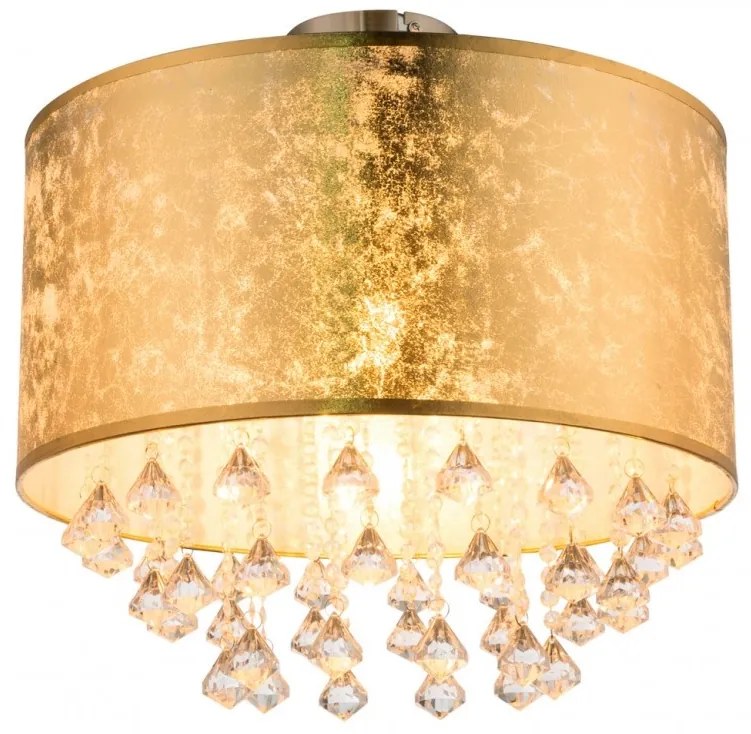 Lustra moderna design elegant 40cm Amy auriu 15187D3 GL