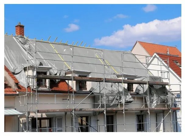ShopJK PRELATĂ MARO - ARGINTIE 6X8 M 210G/M2