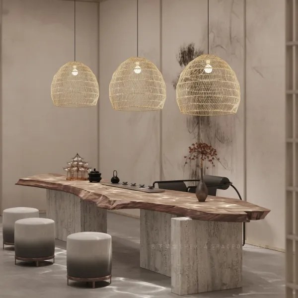 Immax 08261L - Lustră suspendată pe cablu BOHO DELICADO 1x E27/40W/230V Ø 60 cm