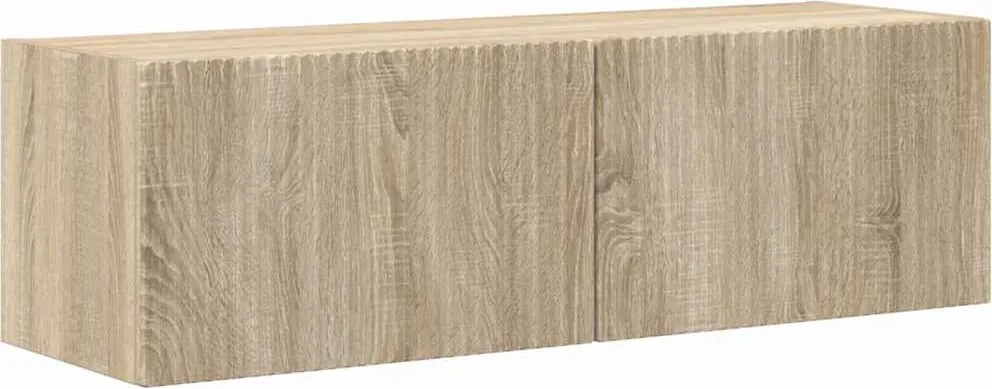 vidaXL Dulap TV de perete Sonoma 98 x 31 x 29,5 cm Lemn compozit