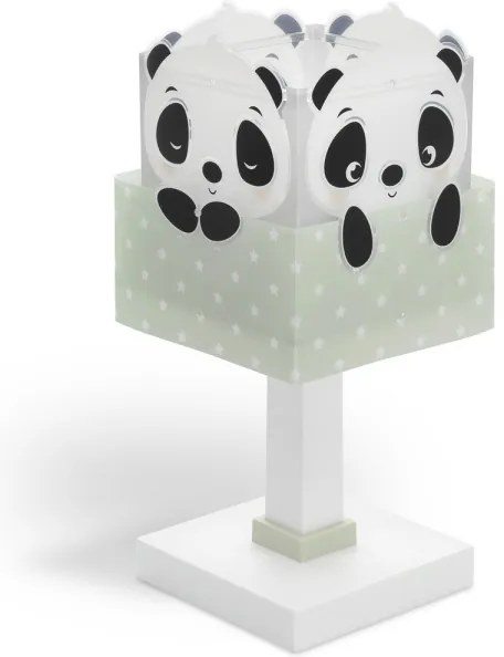 Lampă pentru copii PANDA 1xE14/40W/230V verde Dalber 63161H
