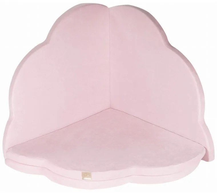 Saltea de joacă pentru copii roz-deschis 160x160 cm – Meowbaby