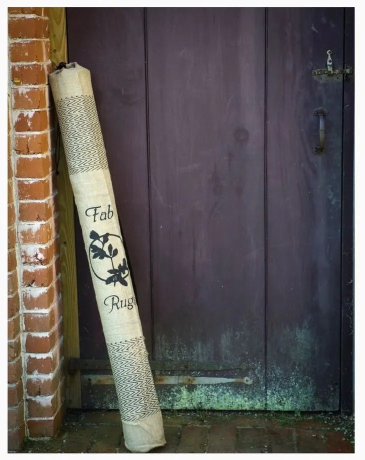 Covor reversibil pentru exterior din plastic reciclat Fab Hab Seville, 150 x 240 cm, albastru - gri