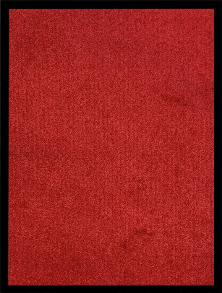 vidaXL Covoraș intrare, roșu, 40x60 cm