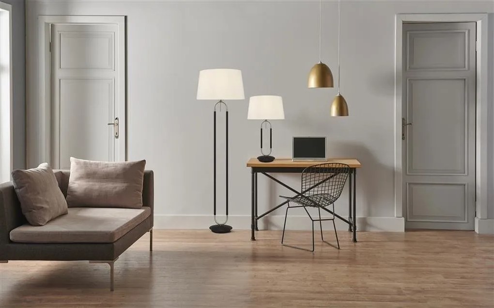 Lampadar, Lampa de podea decorativa design elegant Jazz alb