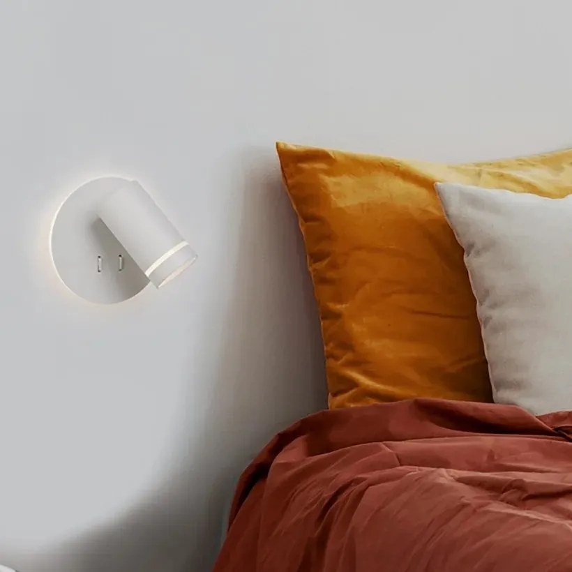 Aplica ambientala cu spot directionabil Laser, alba