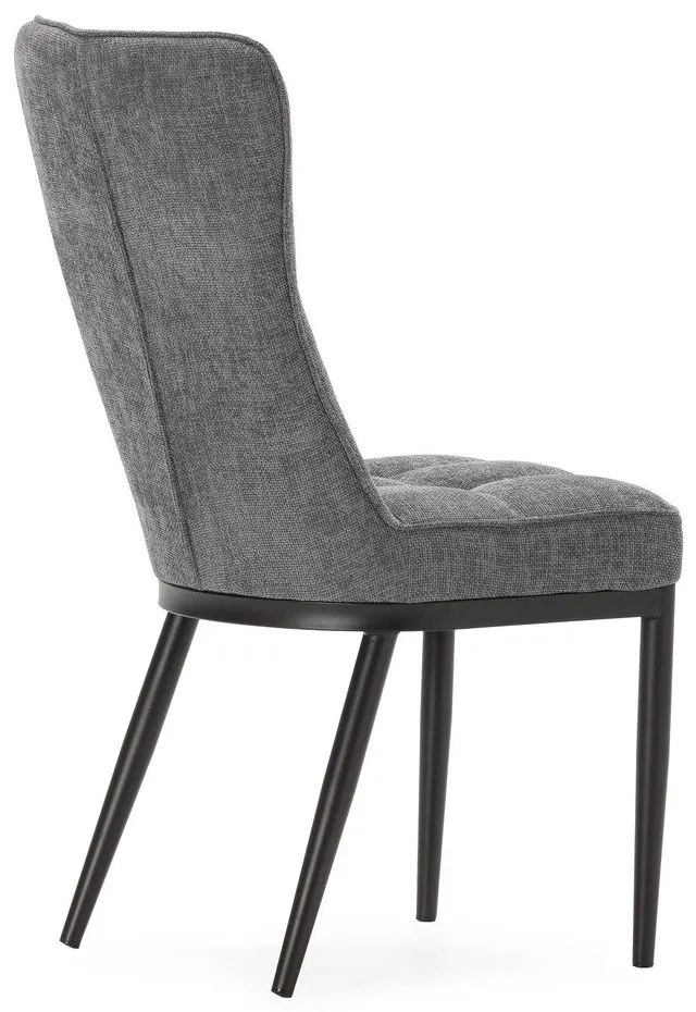 Scaune de dining gri 2 buc. Damon – Marckeric