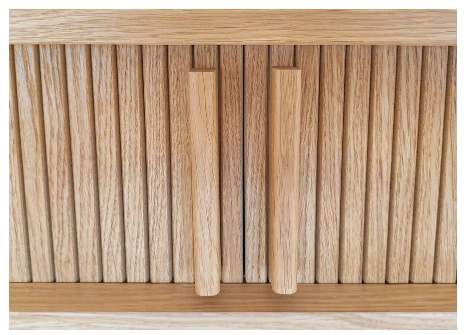 Măsuță de cafea cu aspect de lemn de stejar 58x107.5 cm Rove – Woodman