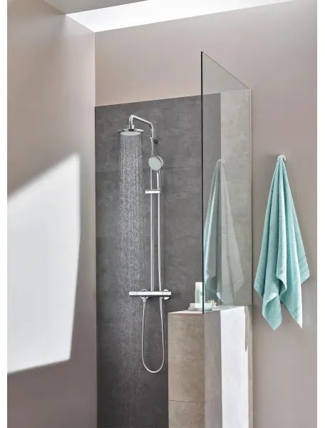 GROHE 27922000 - Sistem de duș TEMPESTA COSMOPOLITAN 160 mm, crom lucios