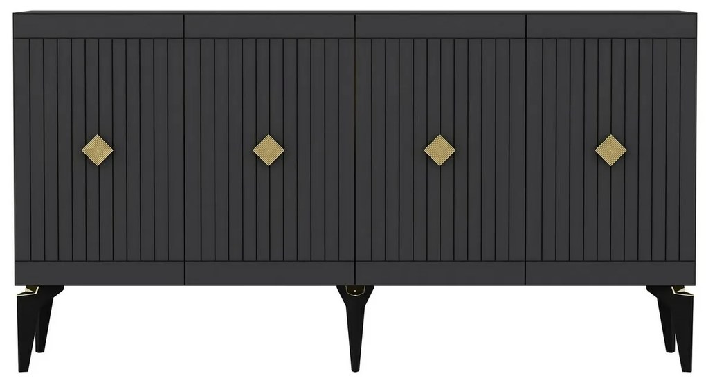 Dulap Midas Anthracite and Gold