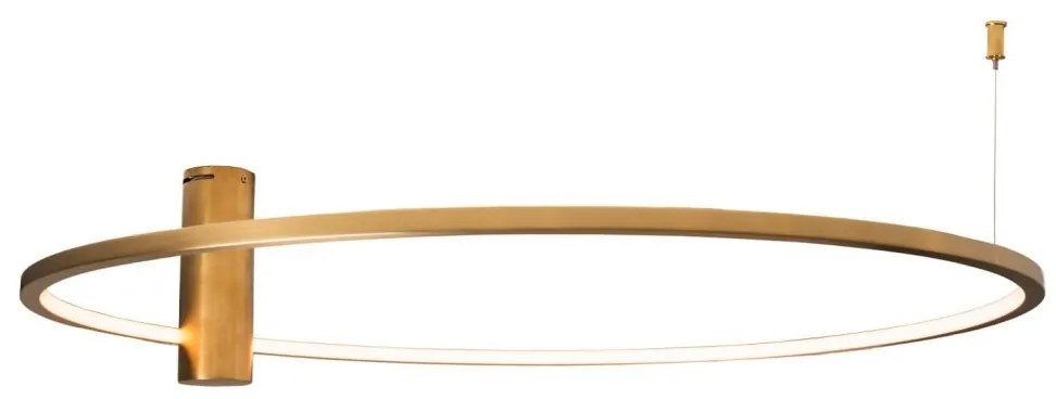 Lustra LED aplicata design circular Queen 80cm