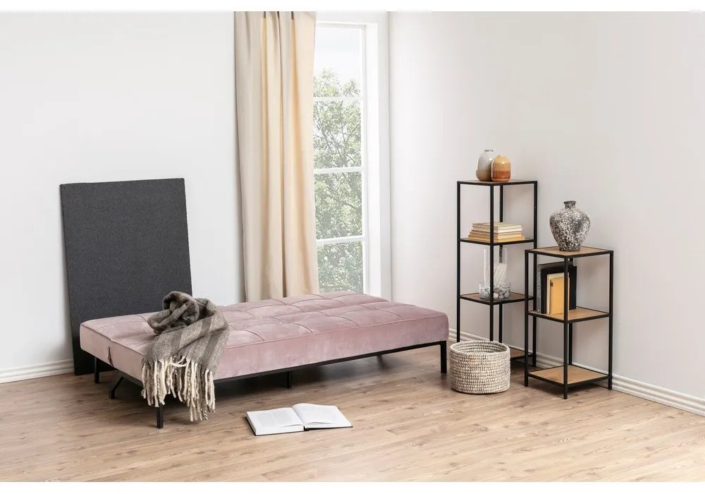 Canapea extensibilă Actona Perugia, roz